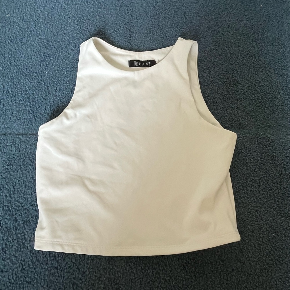 Women's Cream Tank Top